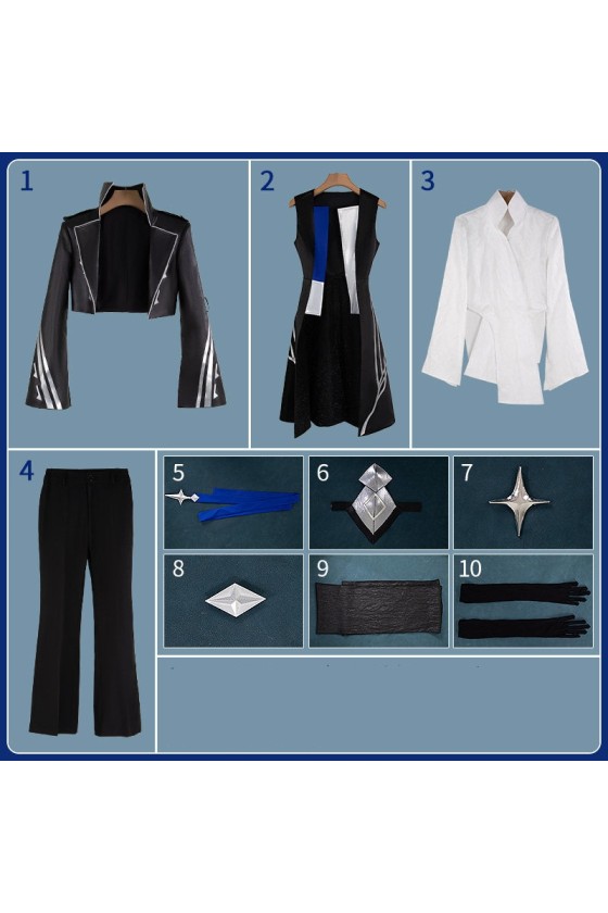 2XXT Cosplay Arknights Ambience Synesthesia 2026 Degenbrecher Cosplay Costume